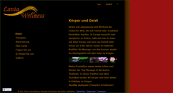 Desktop Screenshot of lanta-wellness.de