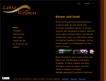 Tablet Screenshot of lanta-wellness.de